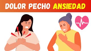 DOLOR en el PECHO por ANSIEDAD  Causas y Solución [upl. by Seni]