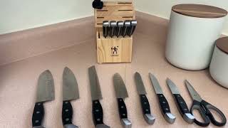 HENCKELS 15Piece Knife Set Review  Sharpness that Lasts [upl. by Margreta679]