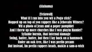 TECH N9NE  Worldwide Choppers  LYRICS [upl. by Ecirtaeb]