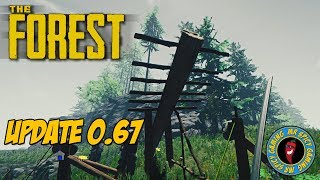 THE FOREST UPDATE V067 NEW amp IMPROVED DEADFALL TRAP  The Forest Update Showcase [upl. by Irahcaz]