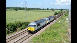 ECML Trains 2019 Early Bird Bonus Workings Marholm 22nd June [upl. by Sitoiyanap]