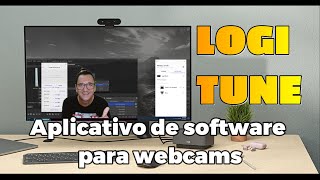 WebCam Logitech C920 Configurar Sem Perder as Configurações Aplicativo LOGI TUNE [upl. by Tsui]