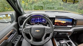 2024 Chevrolet Silverado 1500 62L V8 High Country wSuper Cruise  POV Review [upl. by Abdul]