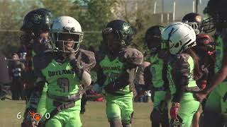 CFPO Pee Wee Playoffs SemiFinals Hays Outlaws vs New Braunfels Bears [upl. by Fabiolas920]