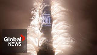 New Years 2023 countdown celebrations around the world  Part 2 [upl. by Ahsela]