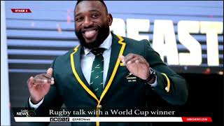 Rugby talk with former Springbok prop Tendai quotBeastquot Mtawarira [upl. by Xela]