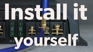 How to install a car amplifier  Crutchfield DIY video [upl. by Crowley]