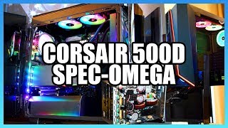 Corsair Obsidian 500D amp SpecOmega Cases AX1600i PSU [upl. by Iolanthe]