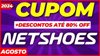 ✅CUPOM NETSHOES AGOSTO 2024✅  Cupons de Desconto Netshoes  Ofertas Netshoes [upl. by Atteyek]