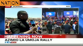 Section of Jacaranda residents react to Railas endorsement as Azimio presidential candidate [upl. by Esdras]