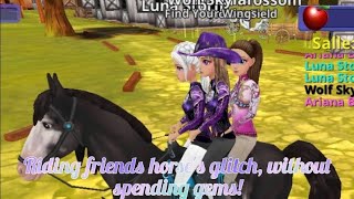 how to do riding other persons horse glitch [upl. by Eelaroc]