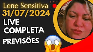 Live Completa Lene Sensitiva previsão vidente viral lenesensitiva [upl. by Swirsky]