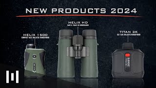 NEW Products for 2024 Helix HD Binoculars  Helix 1500 Rangefinder  Titan 3K Rangefinder [upl. by Bjorn]