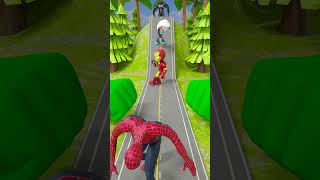 🎀 Car VS Bollards Spiderman Hill and Giant Chain gta shorts [upl. by Arny]