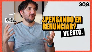 CÓMO MANEJAR EL ESTRÉS Y SABER CUÁNDO IRTE DE TU TRABAJO  MOLO CEBRIÁN DE quotENTIENDE TU MENTEquot  309 [upl. by Aisile]