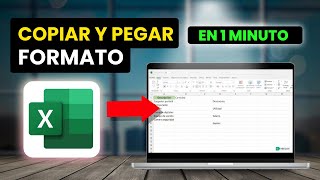 ✅✂️Cómo COPIAR y PEGAR el Formato de CELDA en EXCEL 📊 [upl. by Errol]