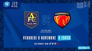 J12 I Aubagne FC – Le Mans FC 10 le résumé I National FFF 20242025 [upl. by Nivrek]