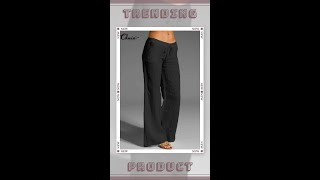 Stylish Elastic Waist Wide Leg Palazzo Trousers for Women [upl. by Dede518]