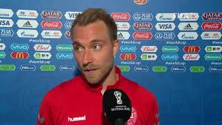 Christian ERIKSEN DENMARK  Post Match Interview  MATCH 6 [upl. by Ahsenav595]