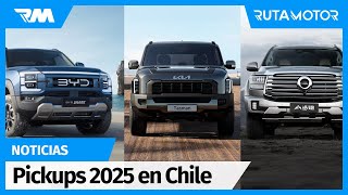 ¿Qué nuevas pickup van a llegar a Chile en 2025 Aquí algunas de las más importantes [upl. by Matthaeus]