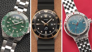 Top 10 Dive Watches Under 200  INSANE New Finds [upl. by Johnson]