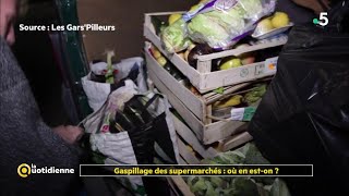 Gaspillage des supermarchés  où en eston [upl. by Hairahcez]