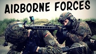 Paratroopers  Airborne Forces USA UK Germany  Military Tribute 2016 HD [upl. by Alamak]