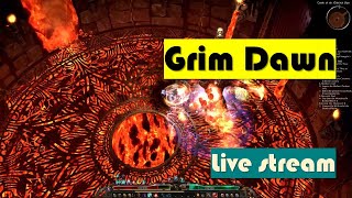 Live Grim Dawn Lets Play Warder Bleed L41  Act 7 FG Normal Perhaps [upl. by Anatnas]