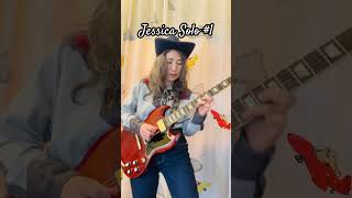 JESSICA Betts Solo Cover1 shorts jessica guitarsolo [upl. by Toor117]