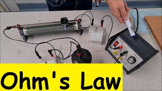 To Verify Ohms Law by Experiment [upl. by Yvan325]