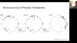 Plessite recording magnetic fields on planetesimals  Elias Mansbach  2021 MagIC Workshop 12021 [upl. by Assel495]