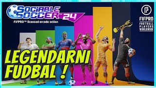 🔴 NAJBOLJI FUDBAL  Sociable Soccer 24 GAMEPLAY [upl. by Pauletta]