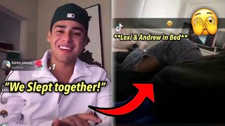 Andrew Davila Confirms Sleeping with Lexi Rivera on Live landrew [upl. by Piegari123]