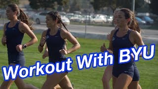 Workout Wednesday BYU Women Fartlek [upl. by Ojyram814]