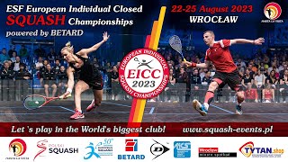 Alexandra Bardac  Riana Alexova  ESF European Individual Closed Squash Championship 2023 [upl. by Amaral]