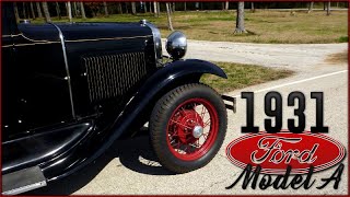 1931 Ford Model A Tudor Sedan [upl. by Aicinad]