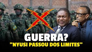 GUERRA Militar envia recado ao Presidente Filipe Nyusi sobre as tropas Ruandeses [upl. by Ailahs]