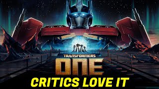 Transformers One Reviews Are In The Critics LOVE It quotBest Transformers Movie Everquot [upl. by Ocsirf971]