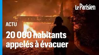 Incendie en Californie  « On est complètement encerclés » [upl. by Kenwood594]