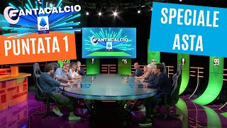 Fantacalcio Serie A TIM 1a puntata  RIVEDI TUTTO LO SPECIALE ASTA [upl. by Enilegnave]