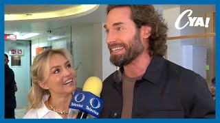 Angelique Boyer y Sebastián Rulli hablan de su increíble química en pantalla  Cuéntamelo Ya [upl. by Leahcimaj563]