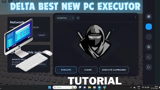 Roblox New Best PC Delta Executor 🖥  No Lag No Crash  Updated  StepByStep Tutorial [upl. by Orrocos]