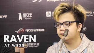 Raven from TNC Pro Team at WESG 2016 [upl. by Ruelu]