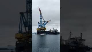 saipem 7000 loadtest accident [upl. by Colin]