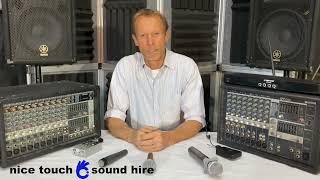 Introduction to Nice Touch Sound Hire [upl. by Ahcarb]