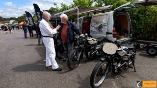 Brooklands Motorcycle Day 2024 The Roaring Twenties Motorcycle Club [upl. by Laerdna]