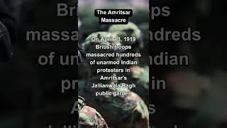 The Amritsar Massacre A Dark Day in Colonial India shorts [upl. by Atrim932]