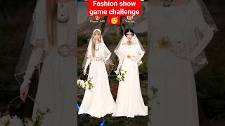 Wedding fashion show game challenge lets see who will winner 🏆🏆 fashion show games🏆🏆 [upl. by Arelus]