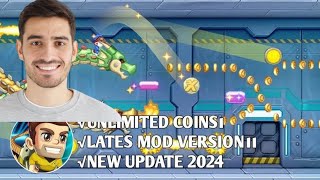 Jetpack Joyride MOD Unlimited Coins hack free 2024 [upl. by Hepza]