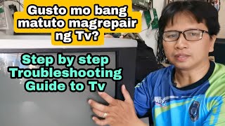 Troubleshooting guide to tvBasic CRT tv repair tutorials [upl. by Yeliak299]